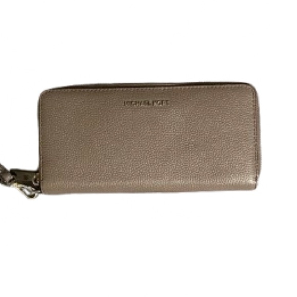 Michael Kors Grey Wristlet Clutch